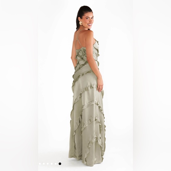 Brand New Show Me Your Mumu Romance Ruffle Dress - Picture 2 of 5